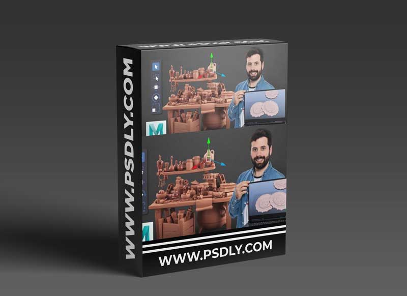 Domestika - Cartoon-Style Still Life Modeling with Maya