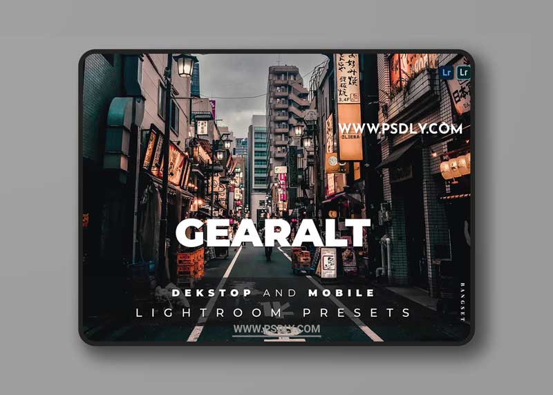 Gearalt Desktop and Mobile Lightroom Preset