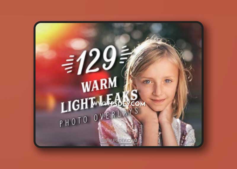 GraphicRiver - 129 Warm Light Leaks Photo Overlays 27018647
