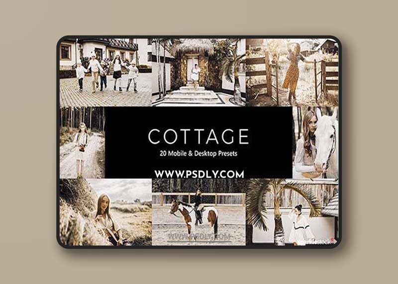 GraphicRiver - 20 Cottage Lightroom Presets & LUTs 28661718