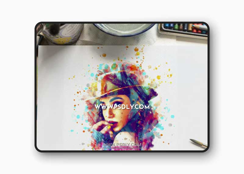 GraphicRiver - Dynamics Watercolor Painting 24992682