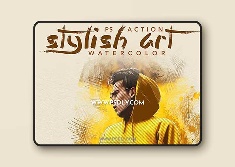 GraphicRiver - Stylish Art - Watercolor Photoshop Action 25607159