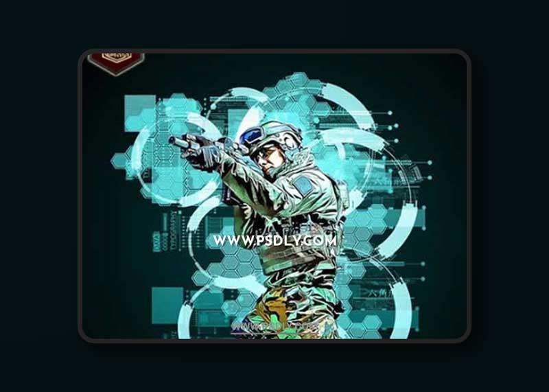 GraphicRiver - Techno Effect Photoshop Action 32383559