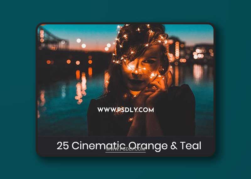 Graphicriver 22244292 25 Cinematic Orange Teal Look Lightroom Preset