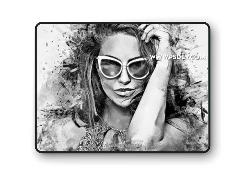 Graphicriver - Modern Art photoshop action 21836053