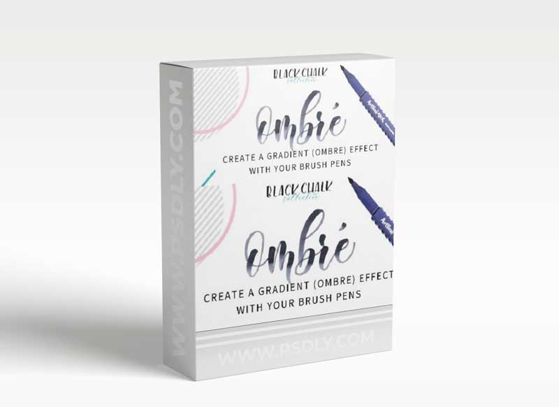 How to get the Ombre Effect with a Brush Pen | Brush Lettering | How to do Ombre Lettering