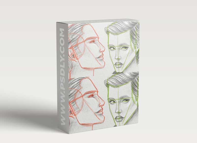 Introduction to portraits Drawing from imagination