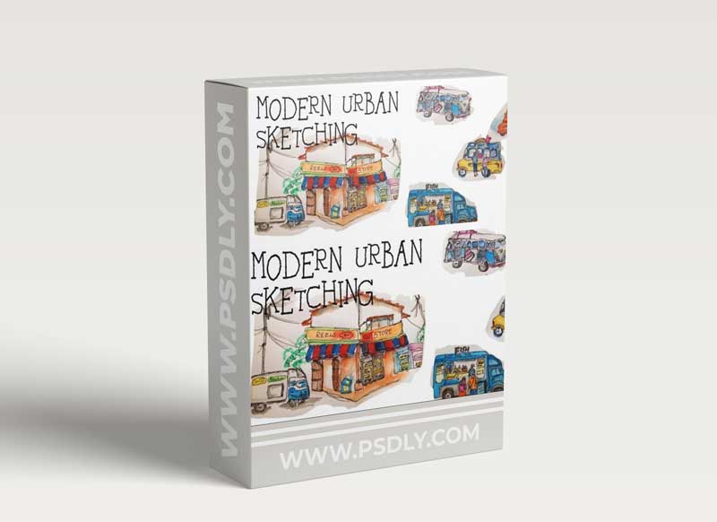 Modern Urban Sketching - Sketch Anything (Begginers Class)