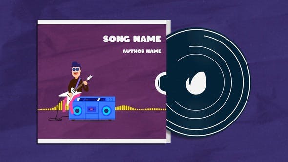 Videohive Guitar Player Music Visualizer 33043128