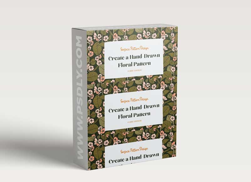 Repeat Patterns in Adobe Illustrator: Create a Hand-Drawn Floral Pattern With This Intuitive Method