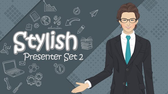 Videohive Stylish Presenter Set 2 33011646