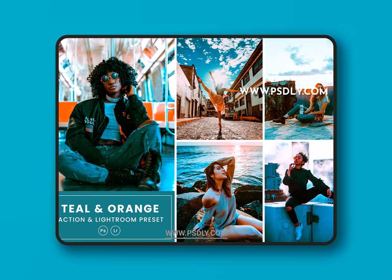 Teal and Orange Action & Lightrom Presets