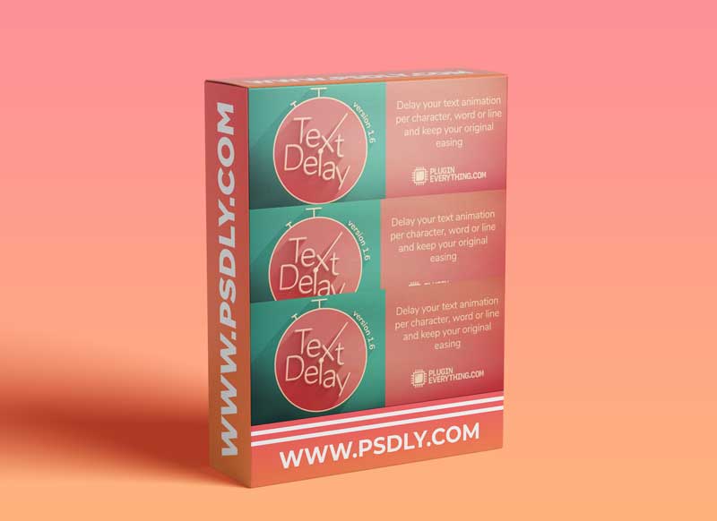 TextDelay v1.7 for After Effects