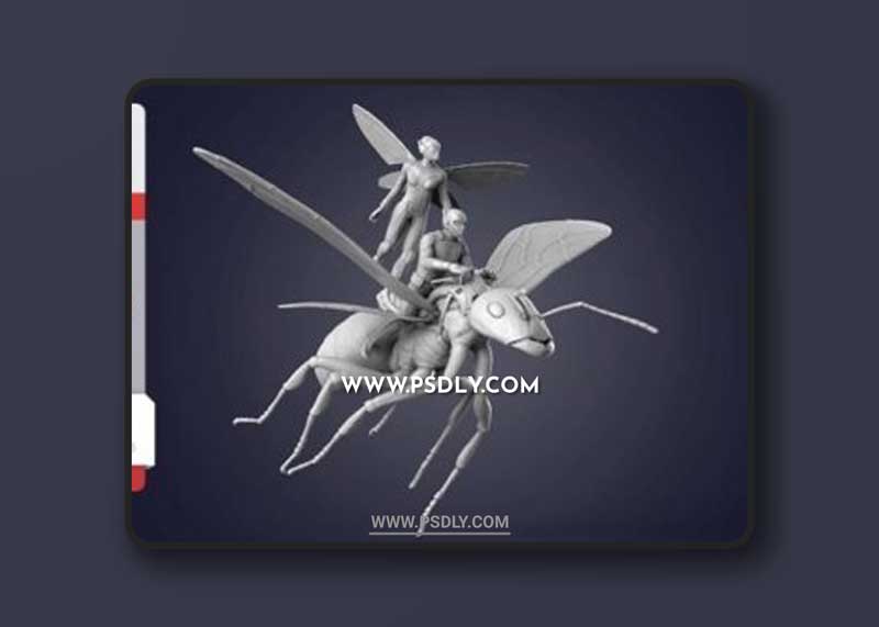 The Wasp – 3D Print Model