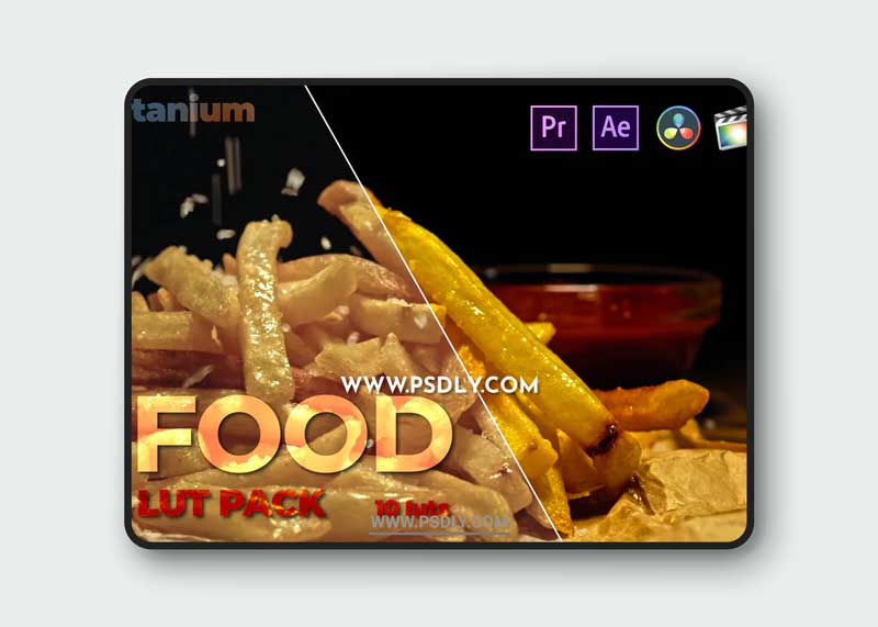 Titanium Food LUT Pack (10 Luts)