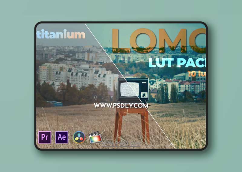 Titanium LOMO Video Luts