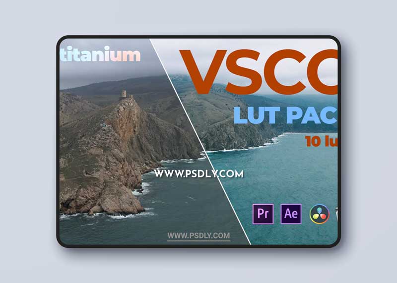 Titanium VSCO Video Luts