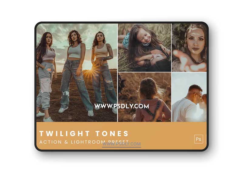 Twilight Tones Action & Lightroom Preset