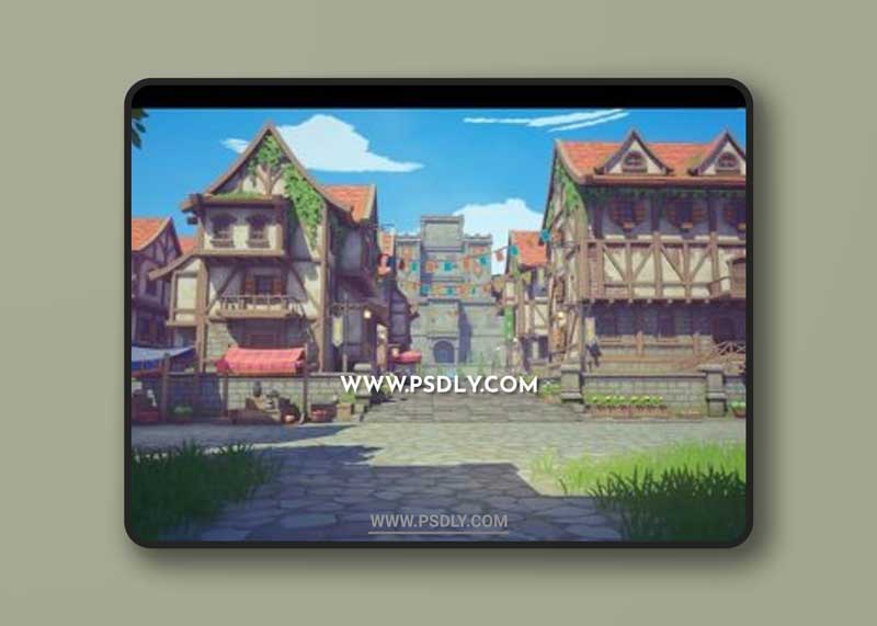 Unreal Engine - Stylized Medieval Village