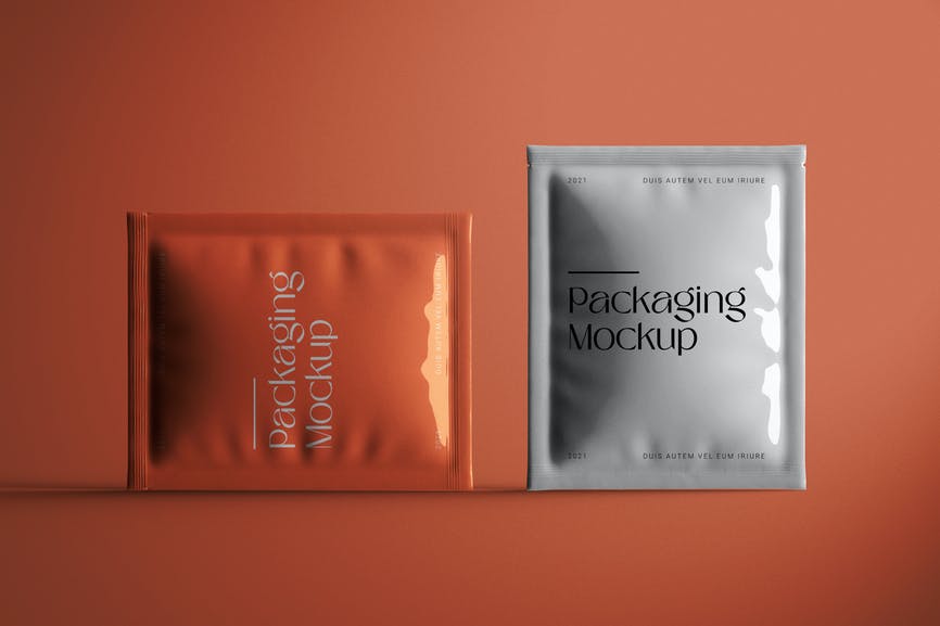 Foil Packaging Mockup