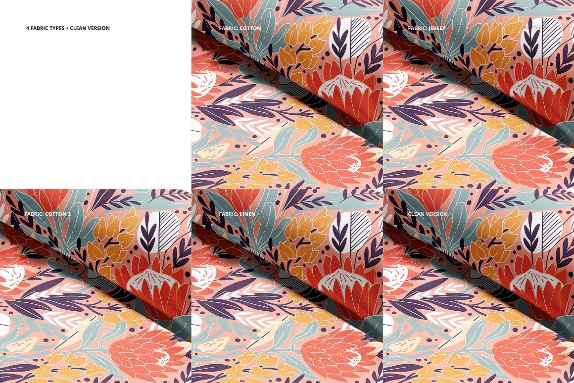 CreativeMarket - Fabric Rolls Mockup (16/FFv.11) 6258937