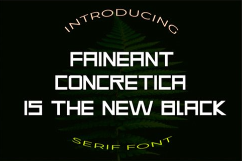 Faineant Font