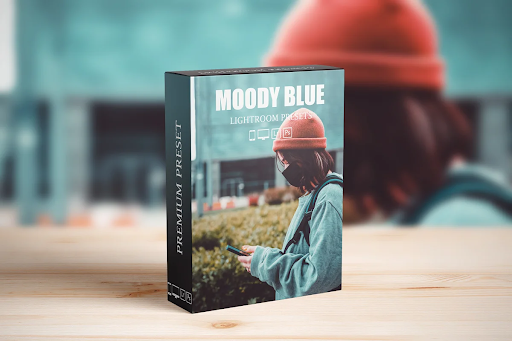 CreativeMarket - Moody Blue Lightroom Presets 6284739