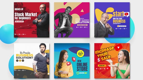 Videohive Business Promo Instagram Post V48 33012704