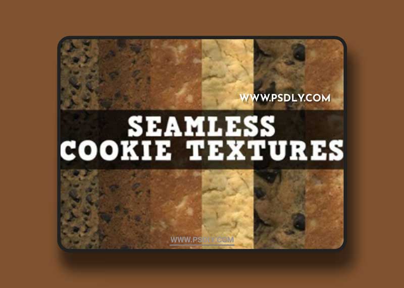 12 Delicious Cookie Patterns for Photoshop + Textures