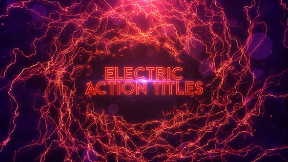 Videohive Electric Action Titles 32904674