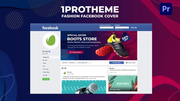 Videohive - Fashion Facebook Cover Mogrt 06 - 33573456