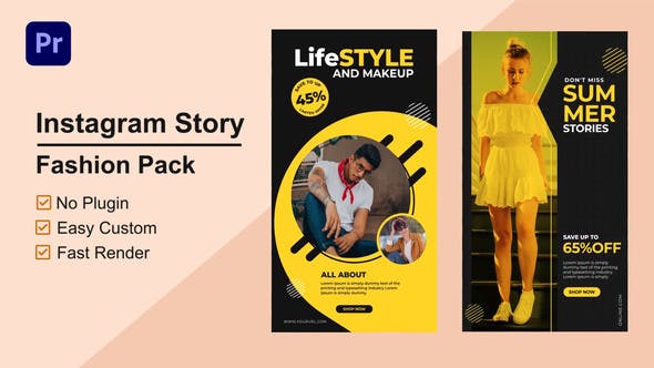 Videohive - Instagram Stories Mogrt 01 - 33499009