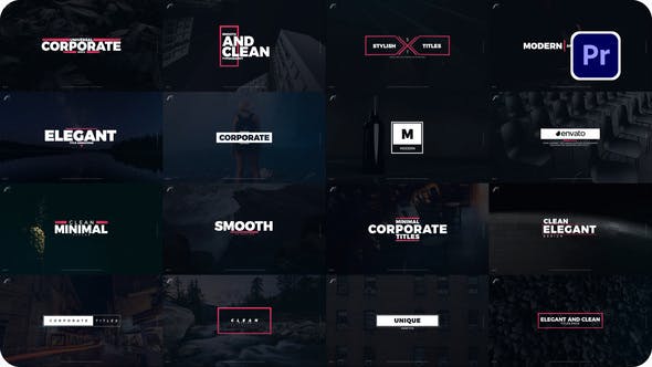 Videohive - Typography For Premiere Pro - 33571813