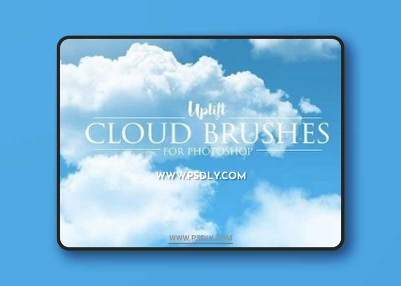 30 Cloud Photoshop Brushes