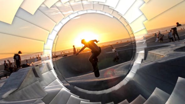 Videohive Spiral Slideshow 14204816