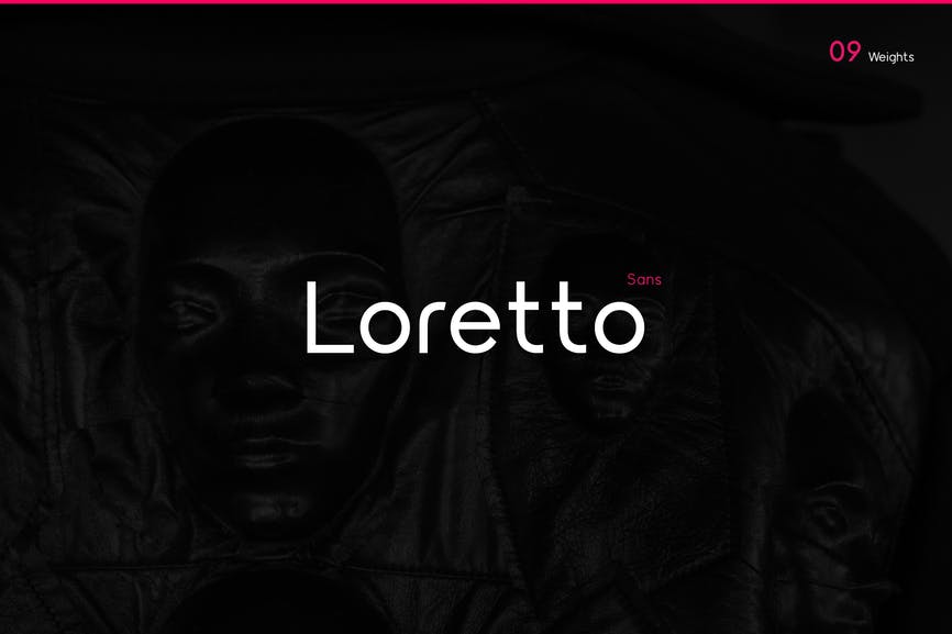 Loretto Sans - Elegant Typeface + Webfonts