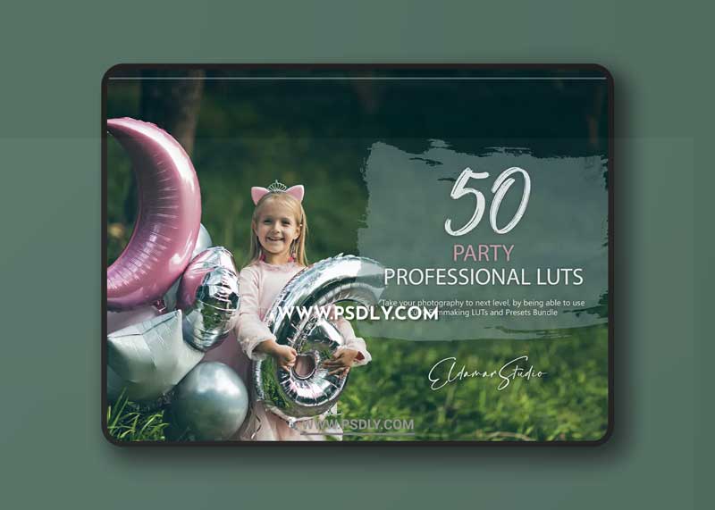 50 Party LUTs and Presets Pack