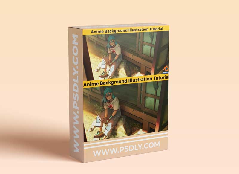 Anime Background Illustration Tutorial by Jose Vega