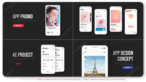 Videohive App Project Promo A22 33559795