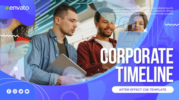 Videohive Corporate Timeline Slideshow 30528826