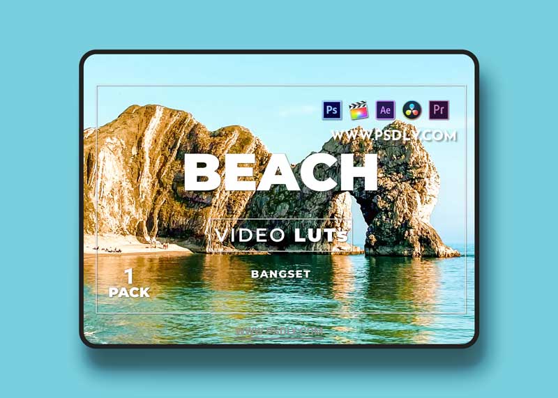 Bangset Beach Pack 1 Video LUTs