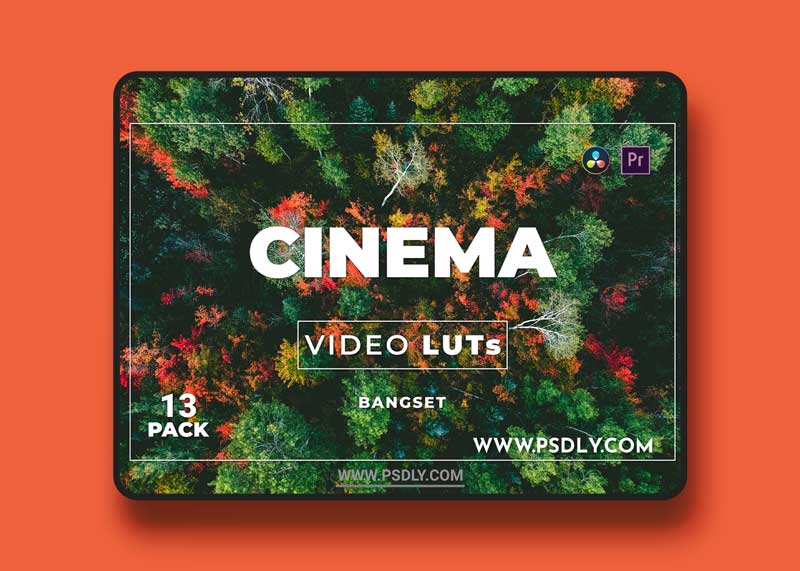 Bangset Cinema Pack 13 Video LUTs
