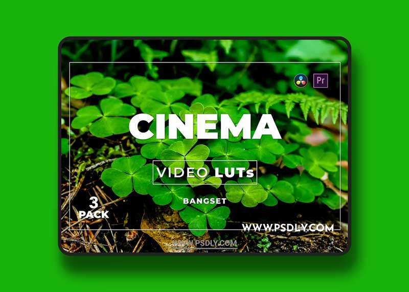 Bangset Cinema Pack 3 Video LUTs