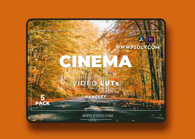 Bangset Cinema Pack 5 Video LUTs