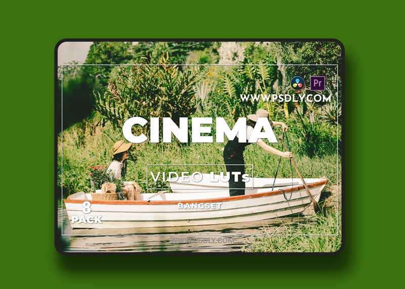 Bangset Cinema Pack 8 Video LUTs