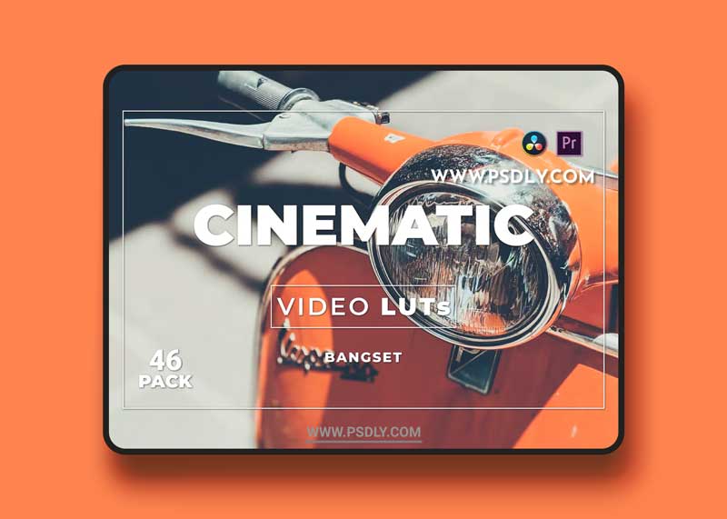 Bangset Cinematic Pack 46 Video LUTs FWETH22