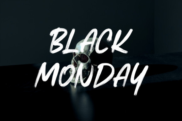 Black Monday Font