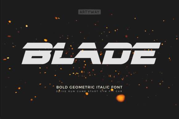 Blade Font