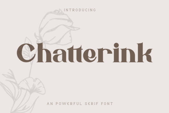 Chatterink Font