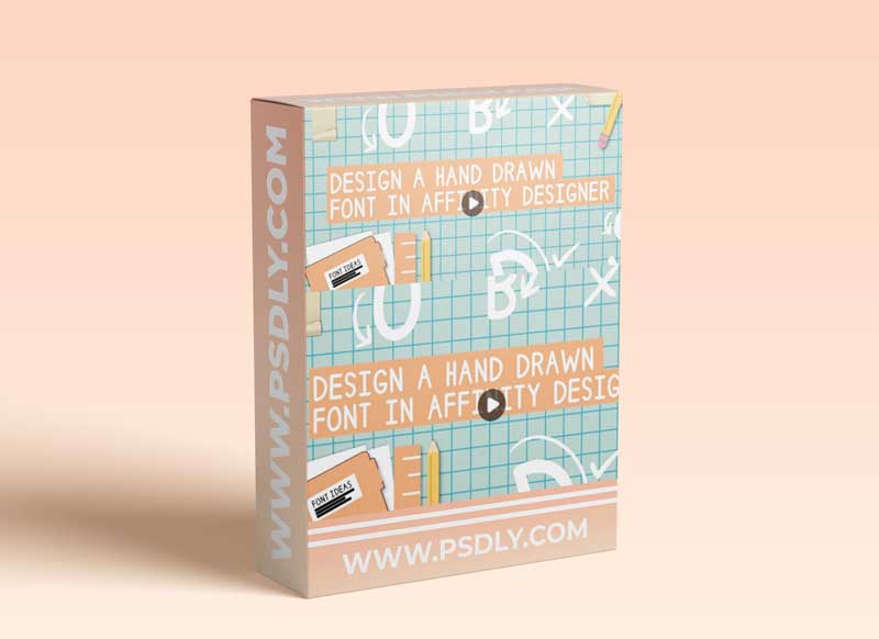 Create your own font with affinity designer and glyphs